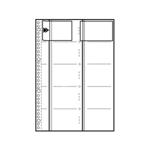 リヒトラブ 名刺帳ポケット A4タテ 30穴 10枚 1パック（10枚） F868225-A-1006-イメージ3