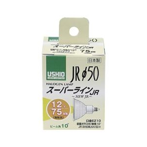 エルパ JRハロゲン電球 φ50 G163NH:JR12V50WLN/K/EZH-イメージ1