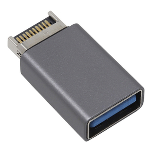 アイネックス フロントUSB Type-Cヘッダー - USB3．0 Aメス変換アダプタ USB-026-イメージ1