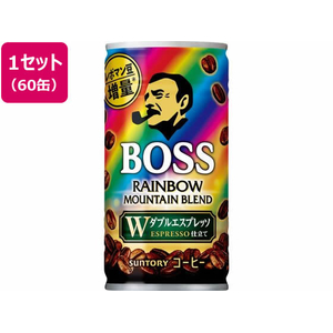 サントリー BOSS(ボス) レインボーマウンテンブレンド 185g 60缶 F294590-イメージ1