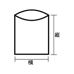 生産日本社（セイニチ） 「ユニパック」 E-4 緑 140×100×0.04 200枚入 FC698FV-3667430-イメージ2