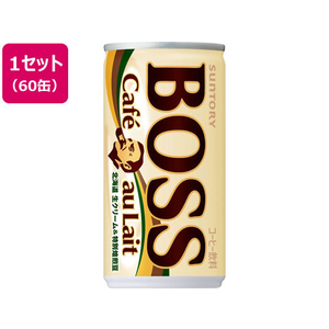 サントリー BOSS(ボス) カフェオレ 185g×60缶 F294593-イメージ1