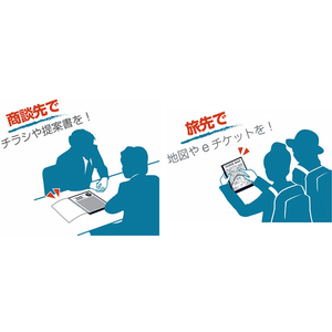 キングジム 二つ折りクリアーファイルコンパック A3 10ポケット オレンジ F034623-5896Hｵﾚ-イメージ5