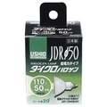 エルパ JDRハロゲン電球 φ50 G166NH:JDR110V40WLM/K