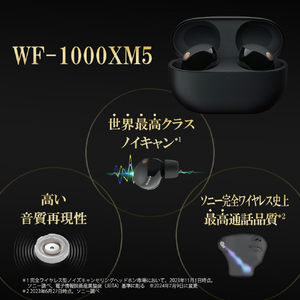 SONY ワイヤレスノイズキャンセリングステレオヘッドセット スモーキーピンク WF-1000XM5 P-イメージ11