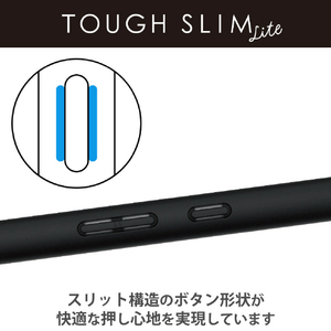 エレコム Google Pixel 7a用TOUGH SLIM LITEケース フレームカラー ブラック PM-P231TSLFCBK-イメージ6