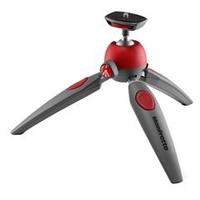 Manfrotto 5段階調節ミニ三脚 PIXI Evo レッド MTPIXIEVO-RD