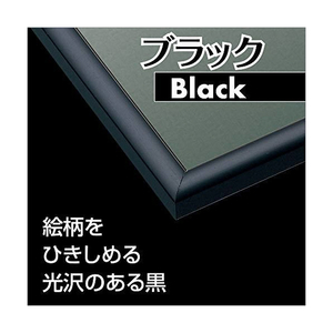 エポック社 アルミ製パズルフレーム パネルマックス NO．64 ブラック 1ﾎﾞﾏﾂｸｽNO64ﾌﾞﾗﾂｸ-イメージ2