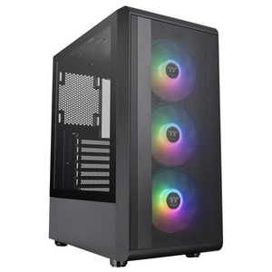 Thermaltake ミドルタワー型PCケース ブラック CA1X200M1WN00-イメージ1