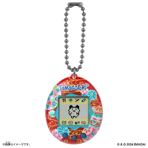 バンダイ Original Tamagotchi 手まりに流水 inspired by 加賀友禅 ｵﾘｼﾞﾅﾙﾀﾏｺﾞﾂﾁﾃﾏﾘｶｶﾞﾕｳｾﾞﾝ-イメージ1