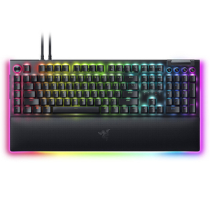 RAZER ゲーミングキーボード BlackWidow V4 Pro Green Switch RZ03-04680100-R3M1-イメージ1