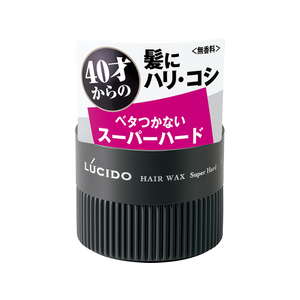 マンダム ルシード ヘアワックス スーパーハード 80g F359284-イメージ1