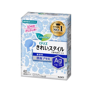 KAO ロリエ きれいスタイル 無香料 消臭プラス 62コ入 FCC6859-イメージ1