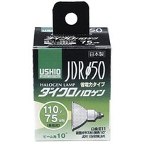 ウシオ ダイクロハロゲン E11口金 75W形 狭角10° 1個入り G148H:JDR110V65WLN/K