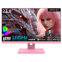 JAPANNEXT 23．8型ゲーミング液晶ディスプレイ ピンク JN-238IPS165FHDR-PK