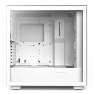 NZXT RGBファン搭載 プレミアムATX ミドルタワー ホワイト CM-H71EW-02-イメージ3