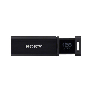 SONY USB3．0対応 USBフラッシュメモリー(128GB) USM-QX ブラック USM128GQXB-イメージ1