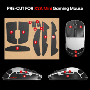 Pulsar X2A mini Gaming Mouse用グリップテープ SGX2A1-イメージ6