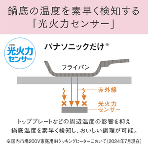 パナソニック ビルトインIHクッキングヒーター(幅75cm) Bシリーズ シルバー KZ-RB17TS-イメージ3