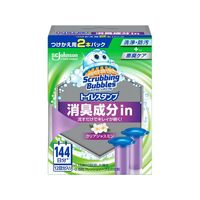 ジョンソン スクラビングバブル トイレスタンプ消臭in クリアジャスミン 替2P FC807NW