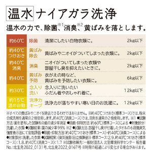 日立 【左開き】12．0kgドラム式洗濯乾燥機 ビッグドラム ホワイト BD-STX120HL-W-イメージ10