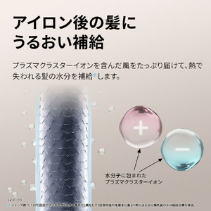 シャープ ヘアアイロン Plasmacluster Beauty ホワイト系 ルミナスホワイト IB-S8000-W-イメージ6