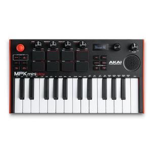 AKAI スピーカー内蔵ミニキーボードコントローラー MPK mini Play MK3 J AP-CON-055-イメージ1