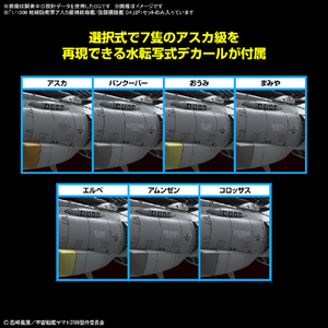 バンダイスピリッツ 1/1000 地球防衛軍アスカ級補給母艦/強襲揚陸艦 DX ﾔﾏﾄ3199ｱｽｶｷﾕｳﾎｷﾕｳﾎﾞｶﾝDX-イメージ4