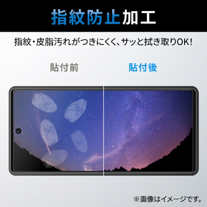 エレコム Google Pixel 6a用ガラスフィルム 高透明 ブルーライトカット PM-P221FLGGBL-イメージ5