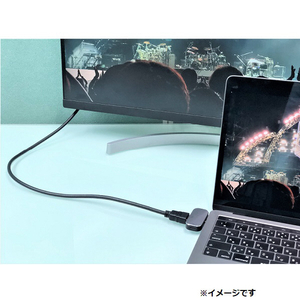 タイムリー Type-C to HDMIミニドック シルバー TM-4K60MINIDOCK-イメージ5