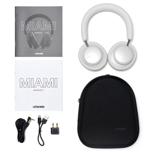 アーバニスタ Bluetoothヘッドフォン MIAMI Noise Cancelling Bluetooth ホワイトパール 1036134-イメージ4