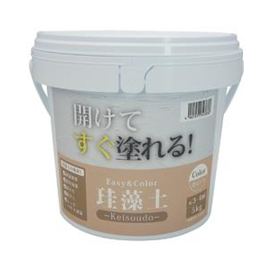 ワンウィル Easy&Color珪藻土 5kg ピンク 3793060004-イメージ1