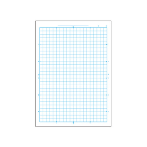 キョクトウ スクールノート B5 8mm方眼 ブルー F023405-LM8G-イメージ2