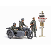 タミヤ 1/35 ドイツ軍用サイドカー KS600 T35384ﾄﾞｲﾂｸﾞﾝｻｲﾄﾞｶ-KS600