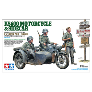 タミヤ 1/35 ドイツ軍用サイドカー KS600 T35384ﾄﾞｲﾂｸﾞﾝｻｲﾄﾞｶ-KS600-イメージ11