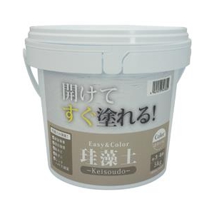 ワンウィル Easy&Color珪藻土 5kg キャメル 3793060006-イメージ1