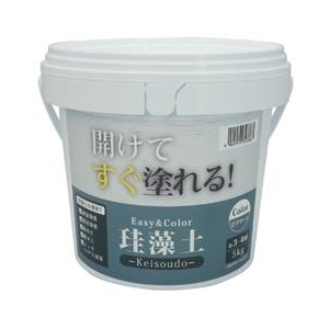 ワンウィル Easy&Color珪藻土 5kg グリーン 3793060007-イメージ1