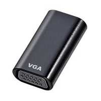 サンワサプライ HDMI-VGA変換アダプタ（HDMIAメス-VGAメス） AD-HD13VGA