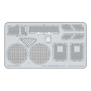 タミヤ 1/35 ミリタリーミニチュアシリーズ No．387 ドイツ連邦軍主力戦車 レオパルト2 A7V T35387ﾄﾞｲﾂｾﾝｼﾔﾚｵﾊﾟﾙﾄ2A7V-イメージ10