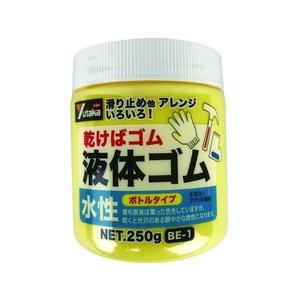 ユタカメイク ゴム 液体ゴム ビンタイプ 250g入り 黄 FC411KW-4948521-イメージ1