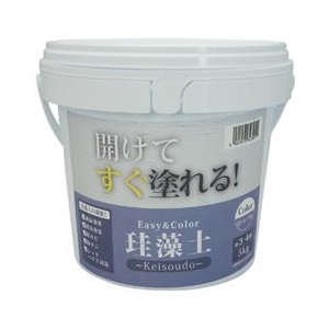 ワンウィル Easy&Color珪藻土 5kg パープル 3793060012-イメージ1