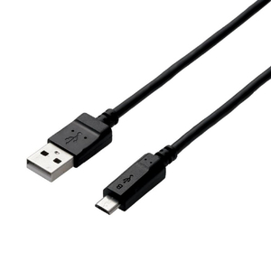 エレコム 2A対応microUSBケーブル 1．5m ブラック MPA-AMB2U15BK-イメージ2