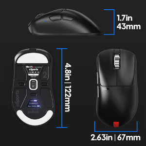 Pulsar ゲーミングマウス Xlite V3 eS Wireless Mouse PXV3ES21-イメージ9