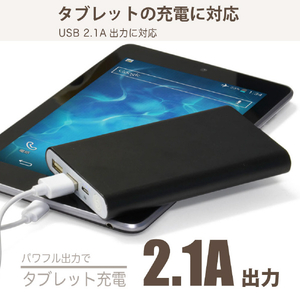 JTT モバイルバッテリー(8000mAh) Mobile PowerBank ブルー MPB-8000P-BL-イメージ6