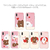 LINE FRIENDS iPhone XR用ケース DUAL GUARD CUPID LOVE スウィートハート4 KCL-DCL012-イメージ4