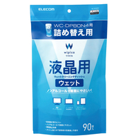 エレコム 液晶用ウェットクリーニングティッシュ 90枚・詰め替え用 WC-DP90SP4