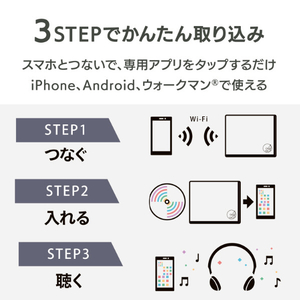 I・Oデータ スマホ / タブレットPC用CDレコーダー「CDレコ6」Wi-Fiモデル CDレコ6 ホワイト CD-6WW-イメージ2