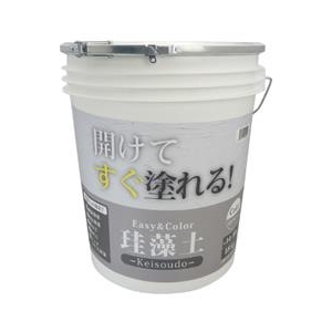 ワンウィル Easy&Color珪藻土 18kg グレー 3793060015-イメージ1