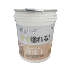 ワンウィル Easy&Color珪藻土 18kg ピンク 3793060016-イメージ1