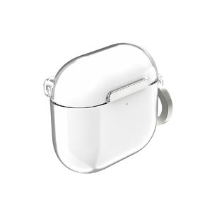 araree AirPods 4用ハードクリアケース Nu:kin クリア AR27403AP4-イメージ2